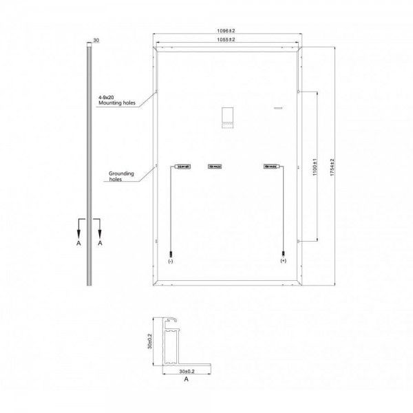 24V 1.6kW Photovoltaic Kit with 3.6kW Inverter and 3.84Kwh LiFePo4 Batteries