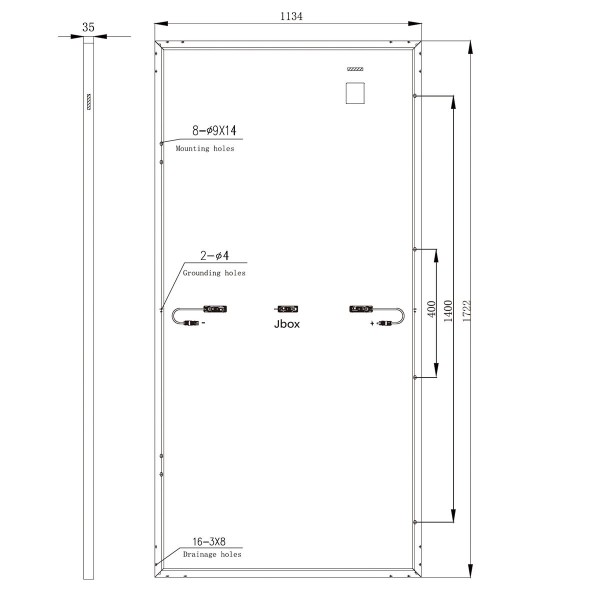 48V 4.8kW Photovoltaic Kit with 5.6kW TopSolar Inverter