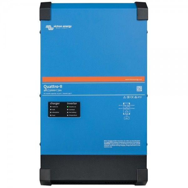 Victron Quattro II 48/5000/70-50 Inverter 48V 5kW con Carica Batterie 48V 70A