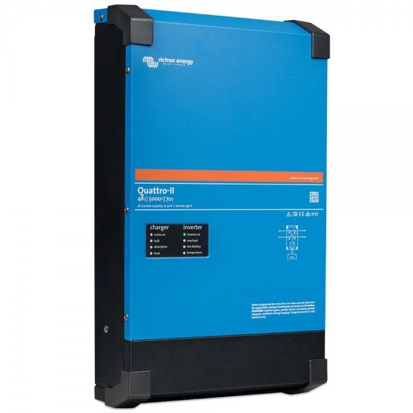 Victron Quattro II 48/5000/70-50 Inverter 48V 5kW con Carica Batterie 48V 70A