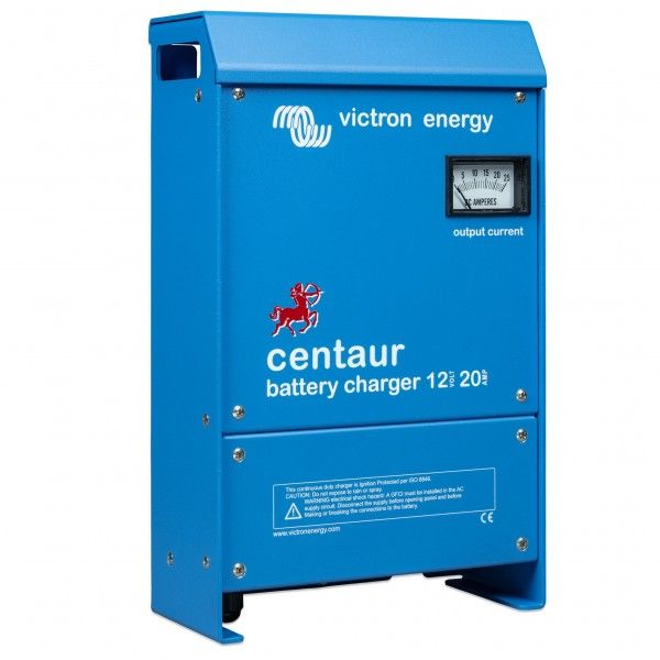 Victron Centaur 12/20 Caricabatterie 12V 20A 3 Uscite per batterie da 80/200Ah