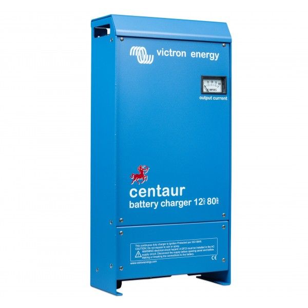 Victron Centaur 12/80 Caricabatterie 12V 80A 3 Uscite per batterie da 320/800Ah