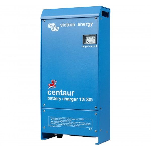 Victron Centaur 12/80 Caricabatterie 12V 80A 3 Uscite per batterie da 320/800Ah