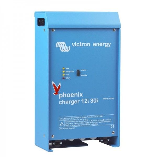 Victron Phoenix 12/30 Battery Charger 12V 30A 2 Outputs + 1 4A for 100/400Ah batteries