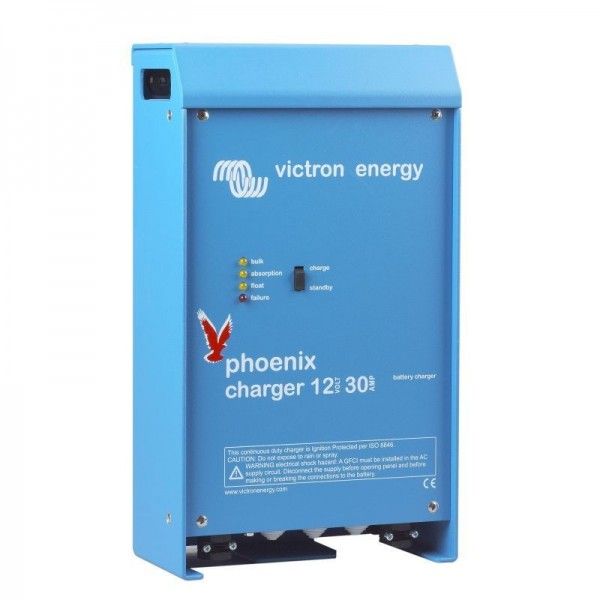 Victron Phoenix 12/50 Battery Charger 12V 50A 2 Outputs + 1 of 4A for 200/800Ah batteries