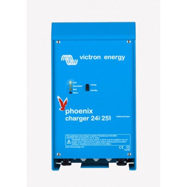 Victron Phoenix 24/25 Battery Charger 24V 25A 2 Outputs + 1 4A for 100/400Ah batteries