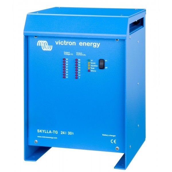 Victron Skylla-TG 24/30 Caricabatterie 24V 30A 2 Uscite 30A + 4A banco batterie 150/500Ah