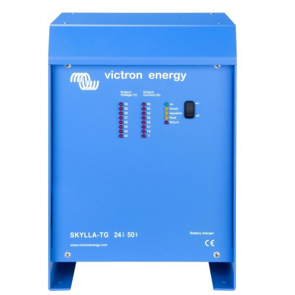 Victron Skylla-TG 24/50 Caricabatterie 24V 50A 2 Uscite 50A + 4A banco batterie 150/500Ah