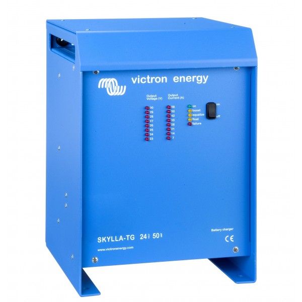 Victron Skylla-TG 24/50 Caricabatterie 24V 50A 2 Uscite 50A + 4A banco batterie 150/500Ah